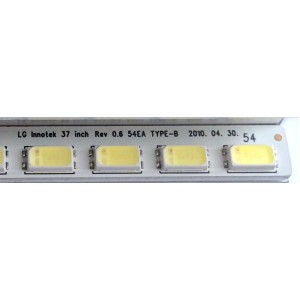 KIT DE LED´S PARA TV (4 PIEZAS) / VIZIO 3660L-0351A 1-1 / 3660L-0345A 1-1 / AG1027 / LG Innotek 37 inch Rev 0.6 54EA TYPE-A / LG Innotek 37 inch Rev 0.6 54EA TYPE-B / PANEL LC370EUH (SC)(A1) / MODELO M370VT LTLPHOAL