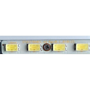 KIT DE LED´S PARA TV LG / PROSCAN (2 PIEZAS) / NUMERO DE PARTE  STA370A03_44  Rev0.1_010121 / 73.37T06.003-5-SN1 100325 UP / 73.37T06.004-5-SN1 100317 DOWN / 58.37T06.002 / PANEL T370HW04 V.1 / MODELO 37LE5300-UC AUSDLUR / PLED3792 A 