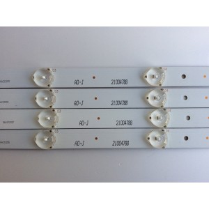 KIT DE LED´S PARA TV (4 PIEZAS) / WESTINGHOUSE 3P40DX001 / 0340DX001 / 21004788 / D6A232054 / D6A232055 / D6A232056 / D6A232057 / PANEL´S MD4004YTSF / LSC400HN02-8 / MODELOS WD40FB1530 TW-08701-S040V