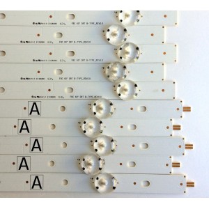 KIT DE LED`S PARA TV (10 PIEZAS) / ((NOTA IMPORTANTE:LED`S INCOMPLETOS FALTA 2 PIEZAS)) / VIZIO 60FHEG15 / 60FH EG15 / E128280 / FBC 60¨ DRT A-TYPE_REV0.1 / FBC 60¨ DRT B-TYPE_REV0.0 / PANEL S600DH3-2 / MODELO D60N-E3 LFTRVQAS	