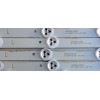 KIT DE LED´S PARA TV ((INCOMPLETO SOLO 9 PIEZAS)) / CHANGHONG SVJ490A06_Rev02_6LED_140605 / 49D1000/C100 / LB-C490F13-E2-L-G1-SE1-L / LB-C490F13-E2-L-G1-SE2-R / PANEL C490F14-E1-L(G3) / MODELO LED49YD1100UA