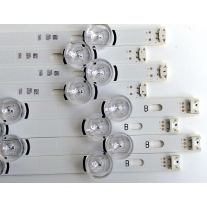 KIT DE LED´S PARA TV (8 PIEZAS) / LG INNOTEK DTR 3.0 42"_A TYPE REV01 / LG INNOTEK DTR 3.0 42"_B TYPE REV01 / 6916L-1956A / 6916L-1957A / PANEL LC-420DUE (FG)(AY) / MODELOS 42LB5800 / 42LB5800-UG AUSWLSM