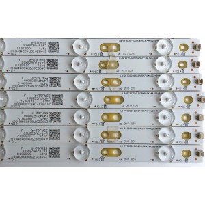 KIT DE LED´S PARA TV (14 PIEZAS) / INSIGNIA LB-PF3030-GJD2P6557X14AJG2-L-H / LB-PF3030-GJD2P6557X14AJG2-R-H / L4T47V6ZBR00 / 210BZ07DL4334DM00X / 55AJG2-L / 55AJG2-R / PANEL TPT550U1-QVN05.U / MODELO NS-55DR620NA18