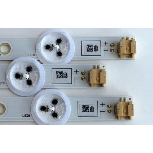 KIT DE LED´S PARA TV (3 PIEZAS) / TOSHIBA STT320A84_REV6.0_8_120629 / T2095 / PANEL C320LD-DH64 REV.1A / MODELO 32L2300UM