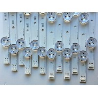 KIT DE LED´S PARA TV (12 PIEZAS) / ((IMPORTANTE DIFUSORES DESPEGADOS)) / LG 6916L-1720A / 6916L-1721A LG Innotek DRT 3.0 60¨-A type Rev01(140107) / B type / AGF78401801 / PANEL´S LC600DUF (FG)(A2) / LC600DUF (FG)(F1) / MODELOS 60LB6500-UP / 60LB6300-US