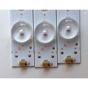 KIT DE LED´S PARA TV (3 PIEZAS) / VIZIO HFSX32D07-21AG-02 / 303HX320031 / HFSX32D07-21AG-02 2017-03-31 7S1P / 2010030291-8 / GC320M29 / PANEL BOEI320WX1-01 / MODELO D32HN-E4 LHBFVMKT