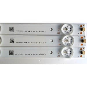 KIT DE LED´S PARA TV (3 PIEZAS) HISENSE JL.D39081330-003CS-M / 1175293 / 18B G4 B 32 B1 D170517 / PANEL`S JHD390N2F51\S0\FM\ROH / JHD390N2F51\SO\FM\ROH 214304 / MODELO 39H5D