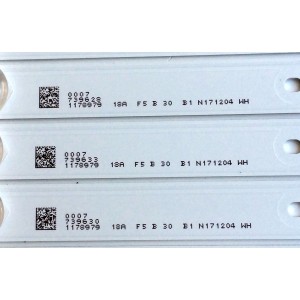 KIT DE LED´S PARA TV (14 PIEZAS) / HISENSE JL.D65061330-003AS-M / JL.D65061330-003BS-M / 1178979 / 0007 / 739628 / 1178979 / 18A F5 B 30 B1 N171204 WH / PANEL HD650M5U52-B1\S0\GM\ROH / 217179 / MODELO 65H6D