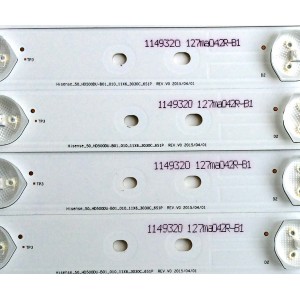 KIT DE LED´S PARA TV (11 PIEZAS) HISENSE HISENSE_50_HD500DU-B01_010_11X6_3030C_6S1P RE.V0 / 1149320 / 127MA042R-B1 / HE50SLKSU95 / SLKS / E355813 / PANEL`S H500DUB01(010) / H500DUB01 / MODELO 50DU6070