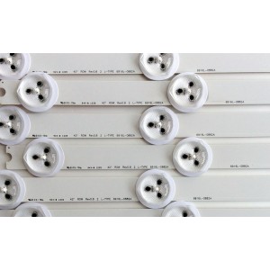 KIT DE LED`S PARA TV (12 PIEZAS) / LG 42¨ ROW Rev0.8 2 L-TYPE 6916L-0882A / 42¨ ROW Rev0.8 2 R TYPE 6916L-0913A / 6916L-0913A / 6916L-0882A / 6637-0013A / PPW-HL42CC(A) Rev0.1 / PANEL LC420DUN (SE)(U2) / MODELO 42LM3400-UC AWMWLUR