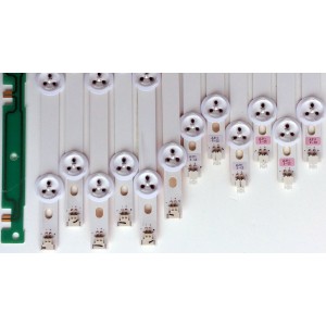 KIT DE LED`S PARA TV (12 PIEZAS) / LG 42¨ ROW Rev0.8 2 L-TYPE 6916L-0882A / 42¨ ROW Rev0.8 2 R TYPE 6916L-0913A / 6916L-0913A / 6916L-0882A / 6637-0013A / PPW-HL42CC(A) Rev0.1 / PANEL LC420DUN (SE)(U2) / MODELO 42LM3400-UC AWMWLUR