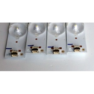 KIT DE LED`S PARA TV (4 PIEZAS) / VIZIO GJ-2K18-D2P5-400-D409-V4-PITCH  / 01D70-1 / GJ-2K18-D2P5-400-D409-V4 / 94V-0 E349376 / 210BZ09D0BCC4DF00D / PANEL TPT400LA-HN02.S REV:S801Z / MODELO D40F-F1 LTQEVVLU