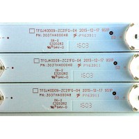 KIT DE LED´S PARA TV (3 PIEZAS) / ELEMENT TFGJ40D09-ZC21FG-04 / 303TH400048 / E320262 / C22/C/O / 115-120/3.1-3.2 / 2010014161-3 / 160220B2 / 910-400-1041 / TH400M18 / PANEL´S T400-V35-DLED / V400HJ6-PE1-C3 / MODELO ELEFW4017BF