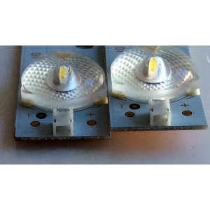 KIT DE LED´S PARA TV (2 PIEZAS) / COBIA CRH-K323535T020857L-Rev1.0 LKT / CRH-K323535T020857L / A8L06H51PAA1599K / E199273 / PFR-4 / PANEL CNC32HD720 / MODELO CLEDTV3214SM