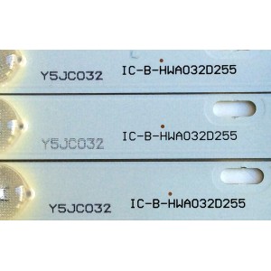 KIT DE LED´S PARA TV (3 PIEZAS) / PROSCAN IC-B-HWA032D255 / SJ32L321-DH-13052201 / Y5JCO32 / E306084 / PANEL´S CN32CM421 / HV320WX2-201 / MODELOS DW32H1G1 TW-75021-B032F / PLDV3213C0 / E32 CE3200-WX2201P7A