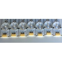 KIT DE LED´S PARA TV (7 PIEZAS) / HISENSE SVH420AB2 / SVH420AB3_REV02_4LED_160601 / 1172946 / PANEL HD426K3U51-T1\S2\GM\ROH / MODELO 43H6D