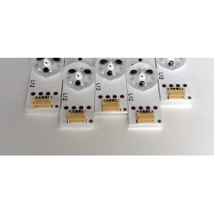 KIT DE LED´S PARA TV (5 PIEZAS) / HISENSE JL.D50062330-003BS-M / 1156991 / PANEL HD500DU-B53 / MODELO 50H8C