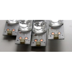 KIT DE LED´S PARA TV (4 PIEZAS) / HISENSE CRH-BK50S1U51S3030T040979G-REV1.0 / M13AY162J21D823-B1 / 1190189 / PANEL`S HD500S1U01\S1\GM\CKD\ROH / HD500S1U01 / MODELO 50H6E