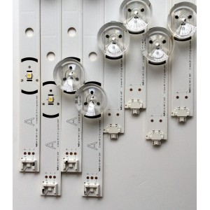 KIT DE LED`S PARA TV (8 PIEZAS) / LG 6916L-1715A / 6916L-1716A / LG INNOTEK DRT 3.0 47 / LG INNOTEK DRT 3.0 47"_B TYPE REV01 / PANEL LC470DUE (FG)(A3) / SUSTITUTOS 6916L-1961A / 6916L-1962A / 1948A / MODELO 47LY340C-UA / MAS MODELOS EN DESCRIPCION