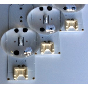 KIT DE LED´S PARA TV (3 PIEZAS) / LG SSC_Trident_43UK65_S / EAV63992501 / SSC_43UK65(LGD)_8LED_SVL430A62_REV1.0_171201 / PTFB 24W2B / PTFB24W2B / _171201 / EAV6 3992 501 LGD 43062 / PANEL HC430DQG-SLUR2-914X / 43UK6500AUA BUSWLJM