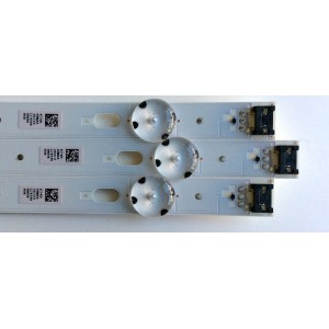 KIT DE LED´S PARA TV (3 PIEZAS) / LG LC43490064A / AG-D1 / 94V-0 / 1736 / WOOREE 43inch FHD_LED Array_A-Type_161024 / K74B / 6HMA / LC4349 / 0064A / BOE / PANEL NC430DUE-ABFX1 / MODELO 43LJ5500-UA BUSYLJM