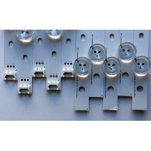 KIT DE LED´S PARA TV (10 PIEZAS) / LG MRNC 19B1 / CGCG3VO 94V-0 / GCGC3V0 94V-0 / LG Innotek POLA2.0 42¨ A Type Rev0.1 / 1349 / LG Innotek POLA2.0 42¨ B Type Rev0.1 / PANEL T420HVN05.2 / MODELOS 42LN5300-UB / 42LN5300-UB.AUSDLJR / 42LN5300-UB.BUSDLJR