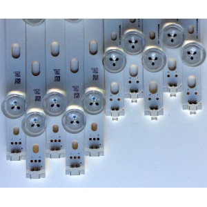 KIT DE LED´S PARA TV (10 PIEZAS) / LG MRNC 19B1 / CGCG3VO 94V-0 / GCGC3V0 94V-0 / LG Innotek POLA2.0 42¨ A Type Rev0.1 / 1349 / LG Innotek POLA2.0 42¨ B Type Rev0.1 / PANEL T420HVN05.2 / MODELOS 42LN5300-UB / 42LN5300-UB.AUSDLJR / 42LN5300-UB.BUSDLJR