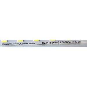 LED PARA TV / SONY 734.02510.0001 / STO55AN5_51LED_L_Rev04_161013 / STO55AN5_51LED_R_Rev04_161013 / STO55AN5 / ST055AN5 / E36084 / 056380270471R74300 / 056380270471L74300 / PANEL V550QWSE09 / MODELOS XBR-55X800E