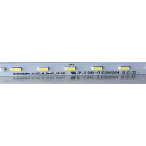 LED PARA TV / SONY STO550AP5_51LED_R_REV01_161027 / STO550AP5_51LED_L_REV01_161027 / 734.02511.0001 / 056380270491R / 056380270491L / PANEL`S V550QWSE05 / 181234321 / MODELO KD-55X720E