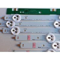 KIT DE LED´S PARA TV (12 PIEZAS) / LG AGF78400801 / AGF78240801 / 035S4B / 6637L-0024A / PPW-NL47GC(A) / 6916L-1259A / 6916L-1260A / 6916L-1261A / 6916L-1262A / PANEL SUSTITUTO LC470DUE (SF)(R1) / PANEL LC470DUE (SF)(U1) / MODELO 47LA6200-UA BUSYLJR