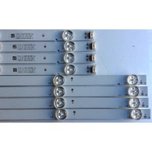 KIT DE LED´S / LG SDL550WY(LD0-910) / RF-AZ550E30-0601B-12 / YAL13-00630300-41 / 27B0752 R7B26 / RF-AZ550E30-0501A-12 / YAL13-00530300-24 / 27B0751 R7B26 / MODELO 55UJ6200-UA.CUSYLH	