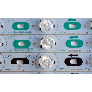 KIT DE LED`S PARA TV (44 PIEZAS) / SHARP ZZC2317WCA063050B3 / ZZC2320WCA041620A1 / ZZC2319WCA006370A1 / ZZC2211WCA036 / (5069) 8 PZAS / (5070) 6 PZAS / (5071) 8 PZAS / (5072) 7 PZAS / (5073) 8 PZAS / (5074) 7 PZAS / PANEL LK800D3GW10Z / MODELO LC-80LE633U