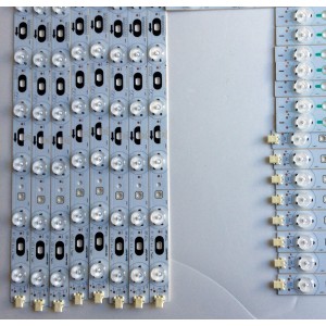 KIT DE LED`S PARA TV (44 PIEZAS) / SHARP ZZC2317WCA063050B3 / ZZC2320WCA041620A1 / ZZC2319WCA006370A1 / ZZC2211WCA036 / (5069) 8 PZAS / (5070) 6 PZAS / (5071) 8 PZAS / (5072) 7 PZAS / (5073) 8 PZAS / (5074) 7 PZAS / PANEL LK800D3GW10Z / MODELO LC-80LE633U