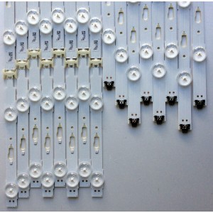 KIT DE LED´S PARA TV (16 PIEZAS) / SAMSUNG BN96-39665A (8 PIEZAS) / BN96-39666A (8 PIEZAS) / V5DU-650DCA-R1[15.01.10] / V5DU-650DCB-R1[15.01.10] / PANEL CY-GK065HGLV7H / MODELOS UN65MU6070 / UN65MU6070FXZA FB04