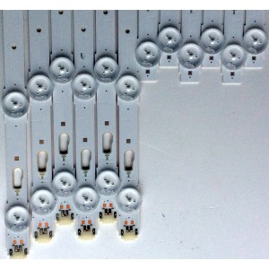 KIT DE LED´S PARA TV (12 PIEZAS) / SAMSUNG BN96-39660A / BN96-39659A / S_5U75_55_FL_L8 / S_5U75_55_FL_R6 / LM41-00135A / LM41-00136A / PANEL  CY-GK055HGLVHH / MODELOS UN55MU6290 / UN55MU6290FXZA FC10