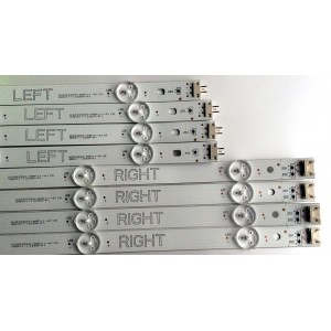 KIT DE LED´S PARA TV (8 PIEZAS) / LG NC490DGG-AAFX1-41 CAGAN01-1255A-P1 / NC490DGG-AAFX1-41 / GAN01-1255A-P1 / GAN01-1256A-P1 / VZ5D / PANEL'S LC490DGJ (SK)(A4) / NC490DGG-AAFXF / MODELOS 49UJ6300-UA / 49UJ6300-UA.BUS4LOR