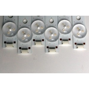 KIT DE LED`S PARA TV (6 PIEZAS) / SHARP 1176170 / SAMSUNG_2015CHI426_6P_FCOM_04_15_REV1.0_151209_LM41-00212A / PANEL HD426K3U52 / MODELO LC-43LBU591U / NOTA IMPORTANTE:KIT CUENTA ORIGINALMENTE DE 7 PIEZAS ((INCOMPLETO SOLO 6 PIEZAS))	