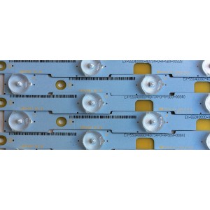 KIT DE LED´S PARA TV (14 PIEZAS) / LG LB55040 V0_01 / LB55040 V1_03 / EX-55040010 / EX-55040000 / PANEL'S TPT550J1-HVN06.U REV:S510A / TPT550J1-HVN06.U REV:S510D / MODELOS 55LF5700-UA / 55LF5700-UA.CUSDLH / NS-55DR420NA16