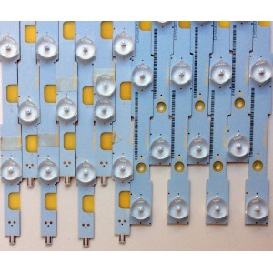 KIT DE LED´S PARA TV (14 PIEZAS) / LG LB55040 V0_01 / LB55040 V1_03 / EX-55040010 / EX-55040000 / PANEL'S TPT550J1-HVN06.U REV:S510A / TPT550J1-HVN06.U REV:S510D / MODELOS 55LF5700-UA / 55LF5700-UA.CUSDLH / NS-55DR420NA16