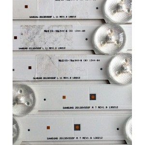 KIT DE LED´S PARA TV (20 PIEZAS) / SAMSUNG BN96-25312A / BN96-25313A / SAMSUNG 2013SVS55F / 2013SVS55F / 130212 / BN41-01972A / BN96-25338A / D2GE-550SCA-R3 / D2GE-550SCB-R3 / PANEL´S CY-HF550CSLV5H / CY-HF550CSLV3H / MODELOS CHECAR DESCRIPCION