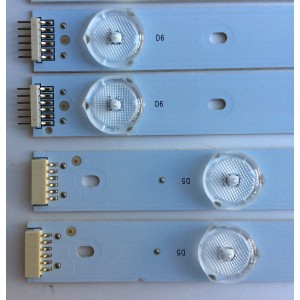 KIT DE LED´S PARA TV (7 PIEZAS) / DIGITREX TL40D10L-ZC17C-01 / TL40D10R-ZC17C-01 / 130904B1 / D21698 / N165C-D / PANEL`S SM400XZ807 / SM400XZ807 D0410 / MODELO LED4058TDFM