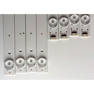 KIT DE LED'S PARA TV (8 PIEZAS) / LG / 170717A1G / KE54M4KK44 / 7710-64300-L100 / 208223 / 170717A1G / CRH-A4330300104L6CNRve1.0 / PANEL RLD430WY (LD0-304) / MODELO 43UJ6200-UA / 43UJ6200-UA.CUSYLH