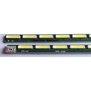 KIT DE LED'S PARA TV (2 PIEZAS) / DELL 375QW1 / 6916L-2626B / 6916L-2627B / 375QW1 REV 0.1 L-TYPE / 375QW1 REV 0.1 R-TYPE / PANEL LM375QW1 (SS)(B1) / MODELO U3818DW