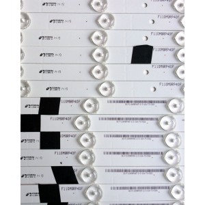 KIT DE LED'S PARA TV (16 PIEZAS) / JVC IC-D-VZAA65D390A / IC-E-VZAA65D390B / IC-E-VZAA65D390C / F110M9RP40F / E306084 / BC-F110M9RP40F-2-3-164-73 / 098101022173 / BC-F110M9RP40F-2-2-164-74 / BC-F110M9RP40F-2-2-164-75 / PANEL T650HVN05.0 / MODELO EM65FTR