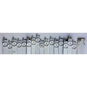 KIT DE LED'S PARA TV (16 PIEZAS) / VIZIO LB55133 / 0981-0108-HD01 / 09810108HD01 / E466169 / E349376 / LB55133 V0_02 / PANEL T550QVN05.6 / MODELO M55-F0 LAUAWZKU