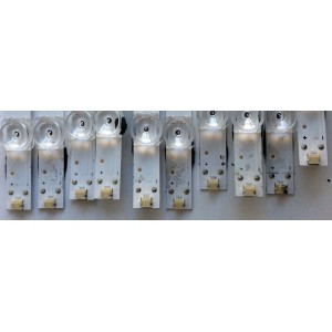 KIT DE LED'S PARA TV (SOLO 10 PIEZAS) / ((INCOMPLETO)) / SHARP JL.D65051330-365AS-M_V02 / 1199095 / 181005 / JL.D65051330  / PANEL HD650S1U71 / HD650S1U71-L1\S0\GM\ROH / MODELO LC-65Q7300U