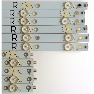 KIT DE LED'S PARA TV / NOTA IMPORTANTE:KIT CONSTA ORIGINALMENTE DE 12 PIEZAS (SOLO 11 PIEZAS) / INSIGNIA LBM500P0501-FJ-2(LX5) / 210BZ05DL43030L25E / 125NBDP39HOF / 6285 PANEL TPT500U1-QVN03.U REV:S0B0B / MODELO NS-50DR710NA17