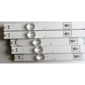 KIT DE LED'S PARA TV (5 PIEZAS) / HISENSE LB55143 / 1196105 / E469119 PANEL'SHD550S1U81-L1 / HD550S1U81-L1\S0\GM\ROH / MODELO 55R6000E