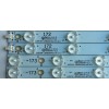 KIT DE LED'S PARA TV (16 PIEZAS) / VIZIO LBM500P0402-AC-3(L) / LBM500P0402-AD-3(R) / R08-0350123 / E349376 / PANEL TPT500J1-HVN08 REV:S400A / MODELO M502I-B1