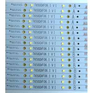 KIT DE LED'S PARA TV (16 PIEZAS) / T650QVF06.1 V1 / E88441 / ZE65T400023C7 / PANEL T650QVF06 / MODELO P65-C1